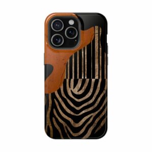 Antique Zebra Stripe Magnetic Impact-Resistant Phone Case